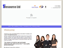 Tablet Screenshot of 1stresource.co.uk